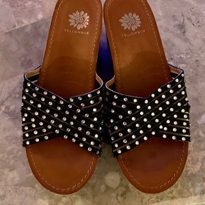 COPY - Yellow Box Wedge Sophia size 6 medium.  Never worn